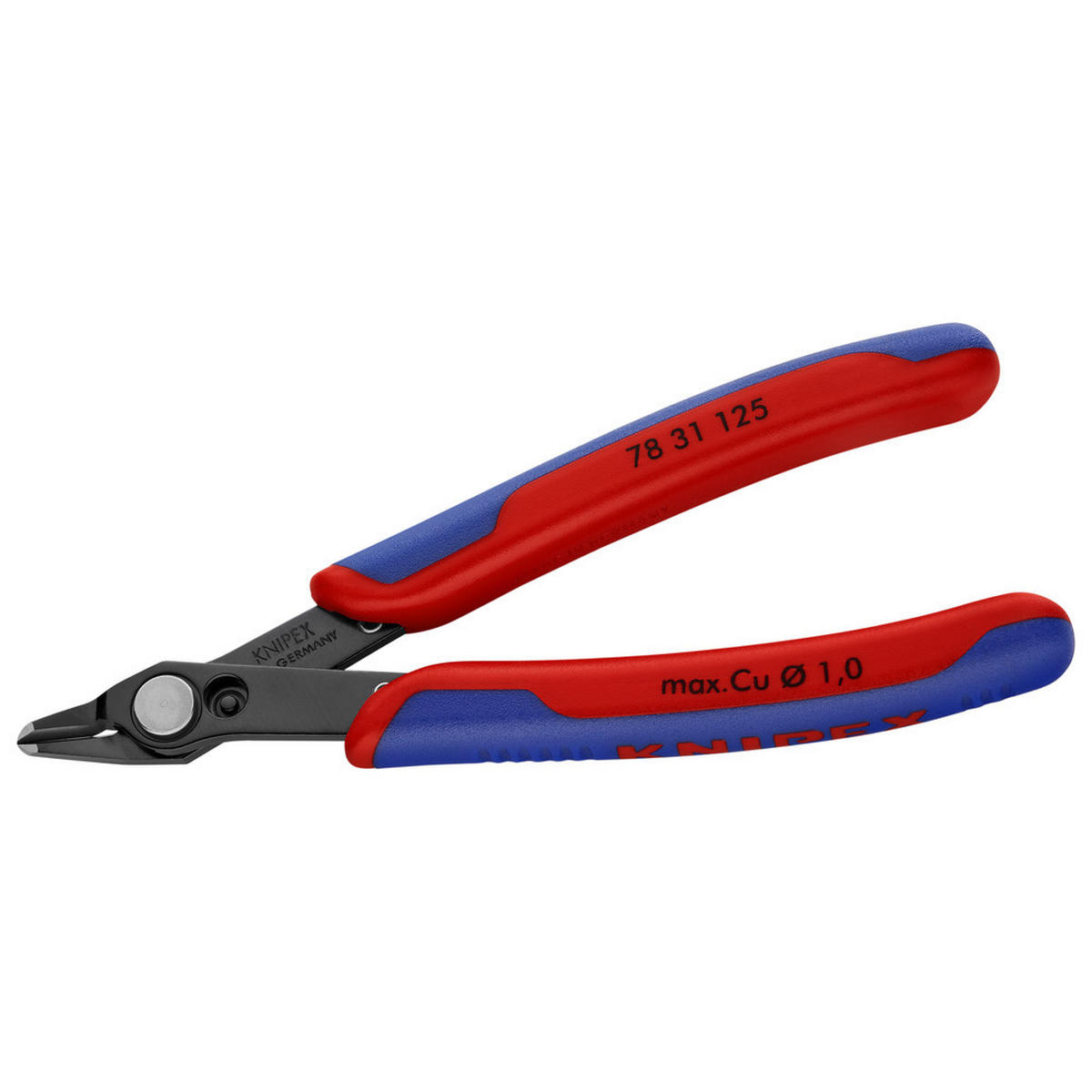 ELECTRONIC Super-Knips, für Glasfaserkabel geeignet, ohne Facette - Multicolor, Kunststoff (130/62/13cm) - KNIPEX