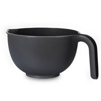 SCHÜSSEL mit Griff 1,5 l - Grau, Kunststoff (19cm)