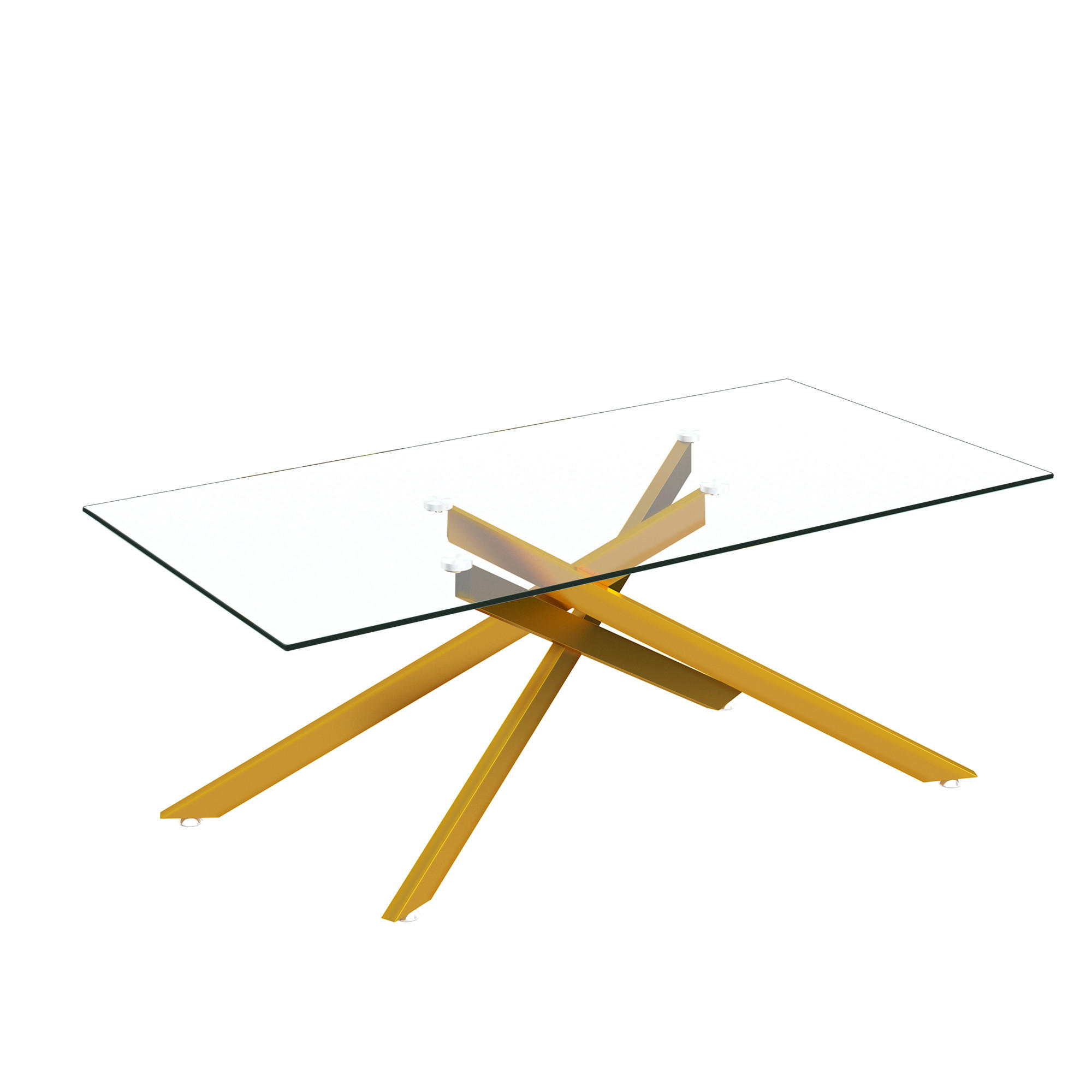 ComfortXL Couchtisch Gold 60x46x120 cm