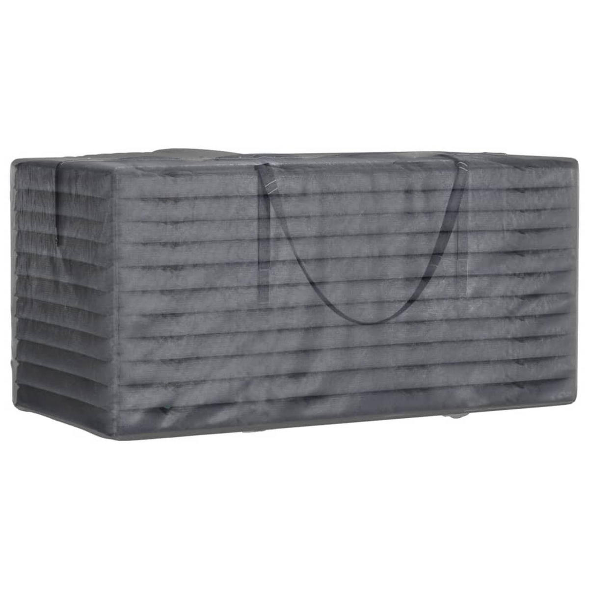 AUFBEWAHRUNGSTASCHE Für Gartenkissen 150/75/75 Cm Polyethylen - Schwarz, Kunststoff (150/75/75cm) - vidaXL