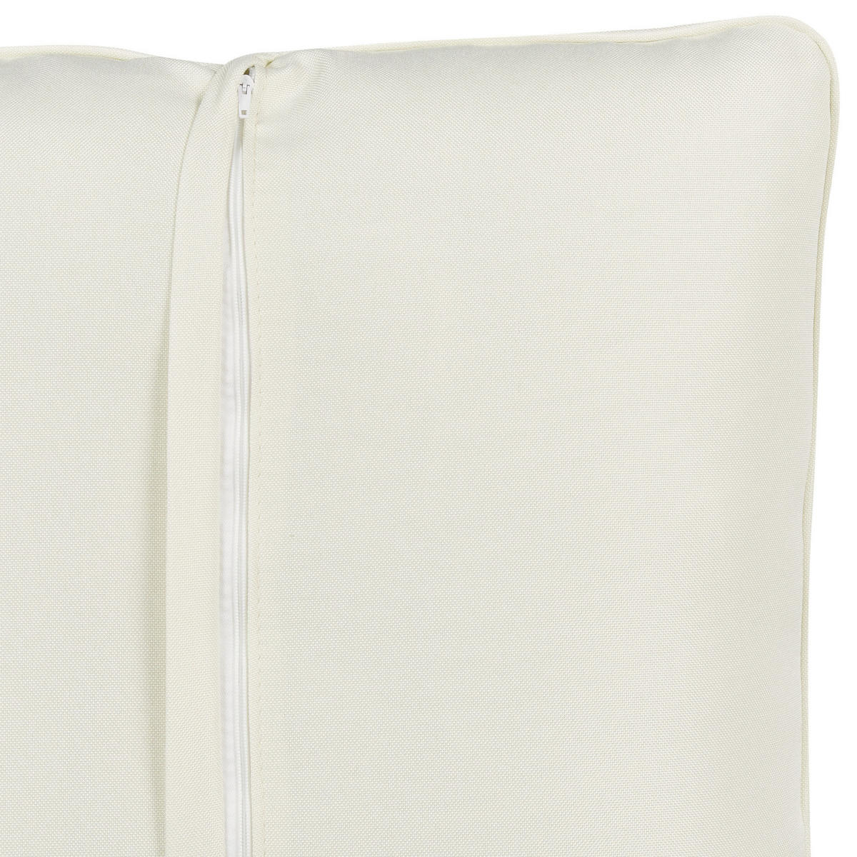 3-SITZER-SOFA cremeweiß Fenstad - Schwarz/Weiß, Textil (200/97/95cm) - Beliani