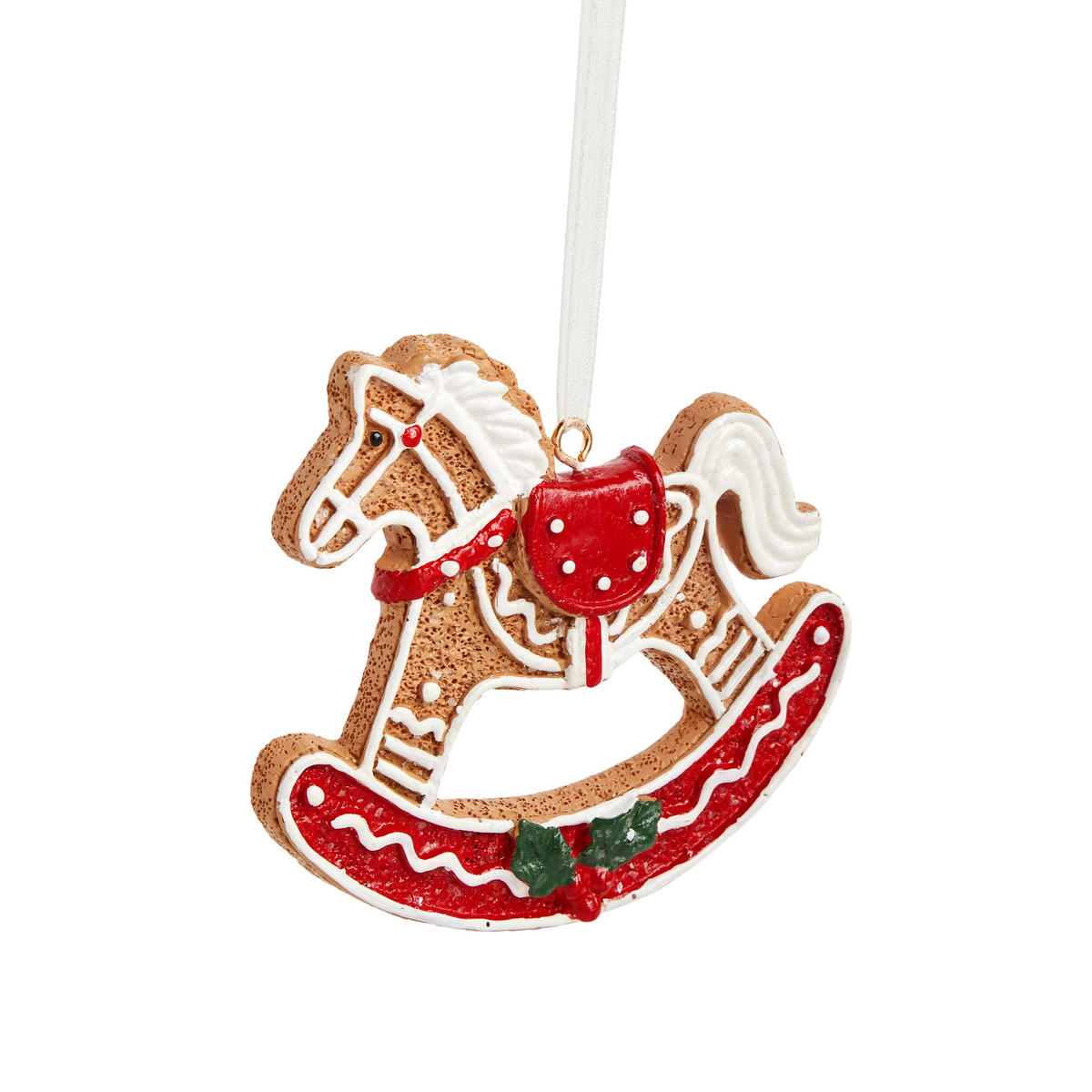 WANDDEKORATION Charmhorse, Braun, 0.5 x 7.5 x 8 cm, Dekorative Weihnachtsdeko - Braun, Kunststoff (7.5/0.5/8cm) - home&you