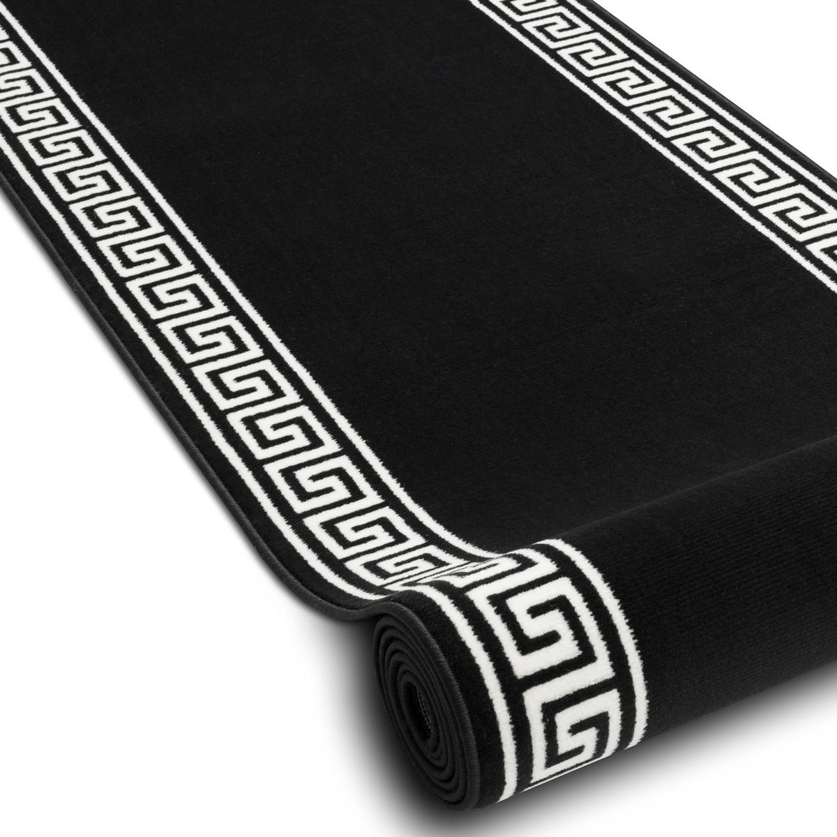 LÄUFER BCF MORAD 70/350 cm - Schwarz, Textil (70/350cm) - rugsX