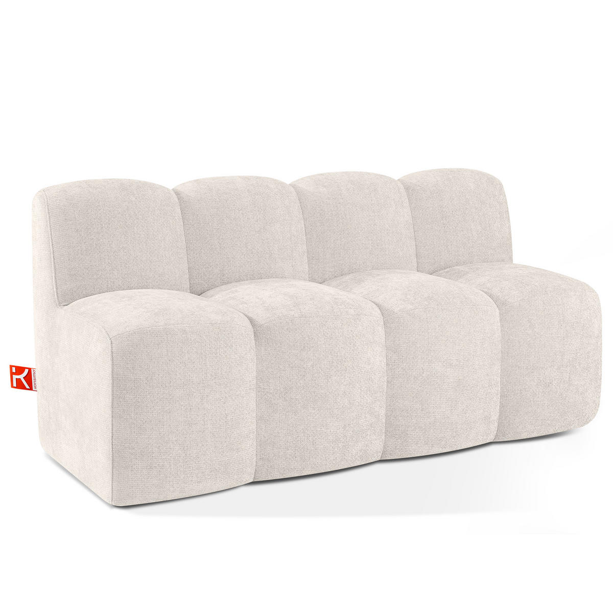 ESSZIMMERBANK BRESCO, Cremig - Creme, Holz/Holzwerkstoff (163/80/72cm) - KONSIMO®