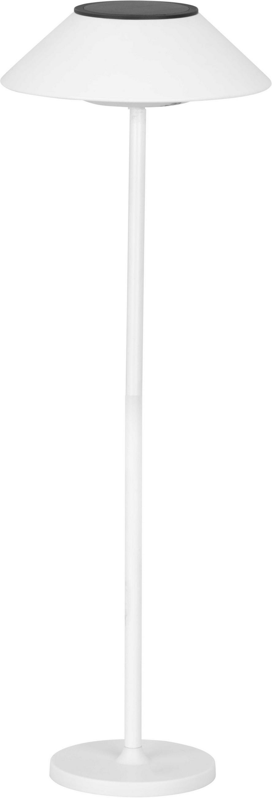 LED-SOLAR-GARTENLEUCHTE Tischleuchte weiß - Weiß, Kunststoff (5/5/5cm) - Northpoint