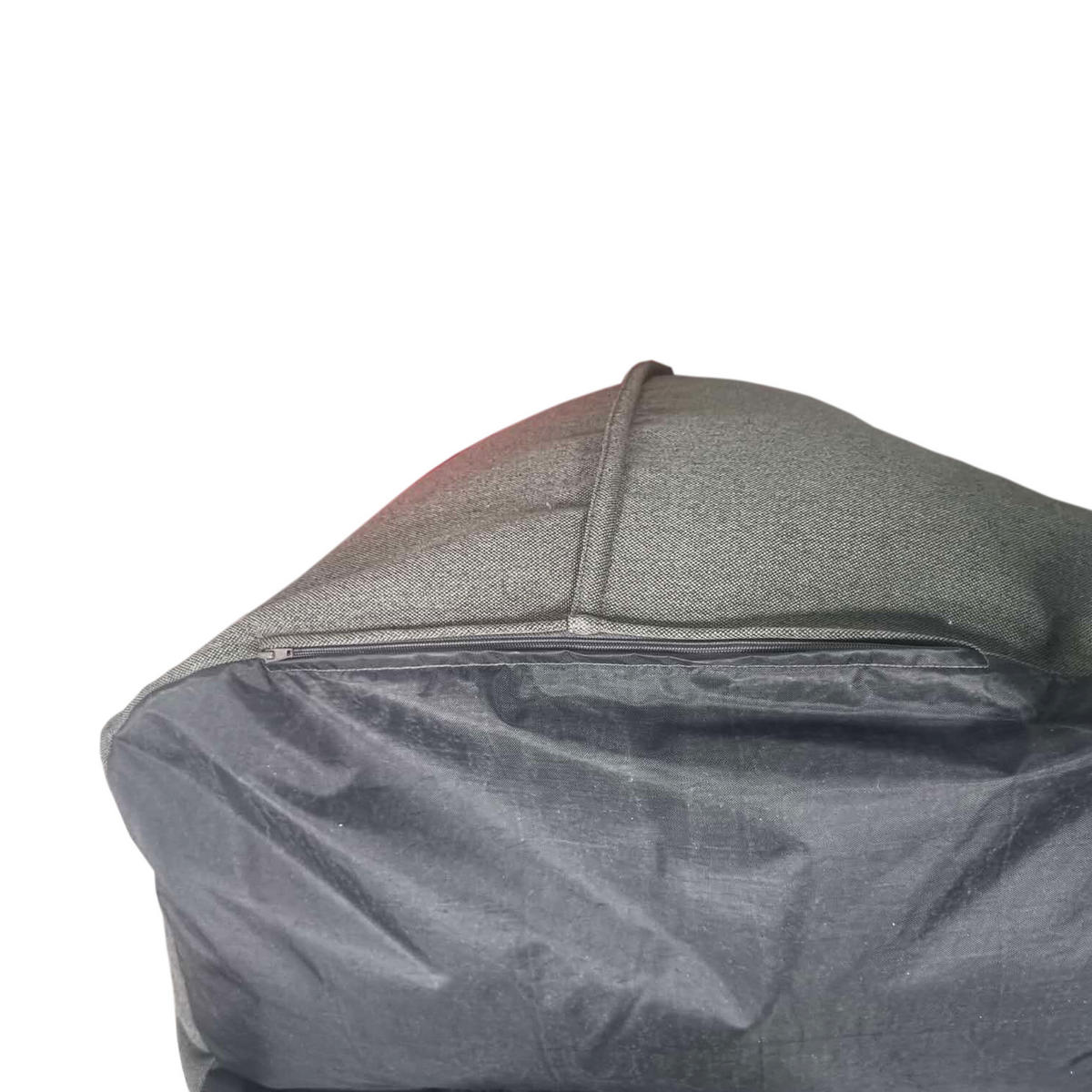 SITZSACKBEZUG Grau 90/80/70 cm - Grau, Textil (90/80cm) - Mobili Rebecca