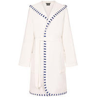 BADEMANTEL DAMEN KAPUZE BRETON 848 WEISS - 600 - Weiß, Textil (Lnull) - Cawoe