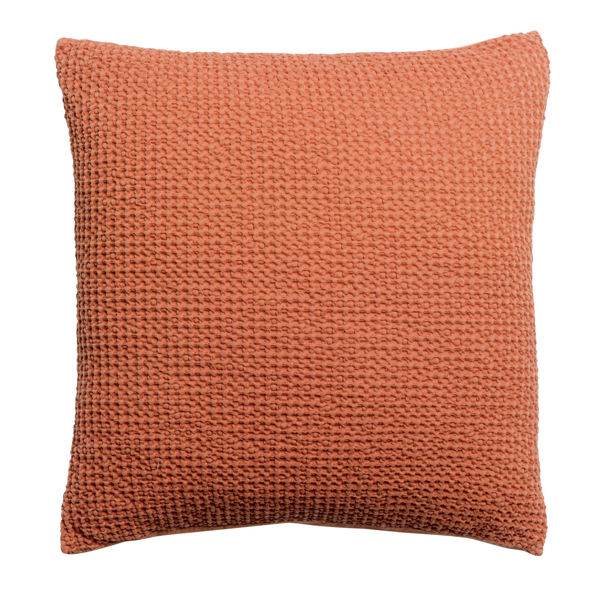 KISSEN Maia pumpkin 45 x 45 cm - Orange, Textil (45/45cm) - Vivaraise