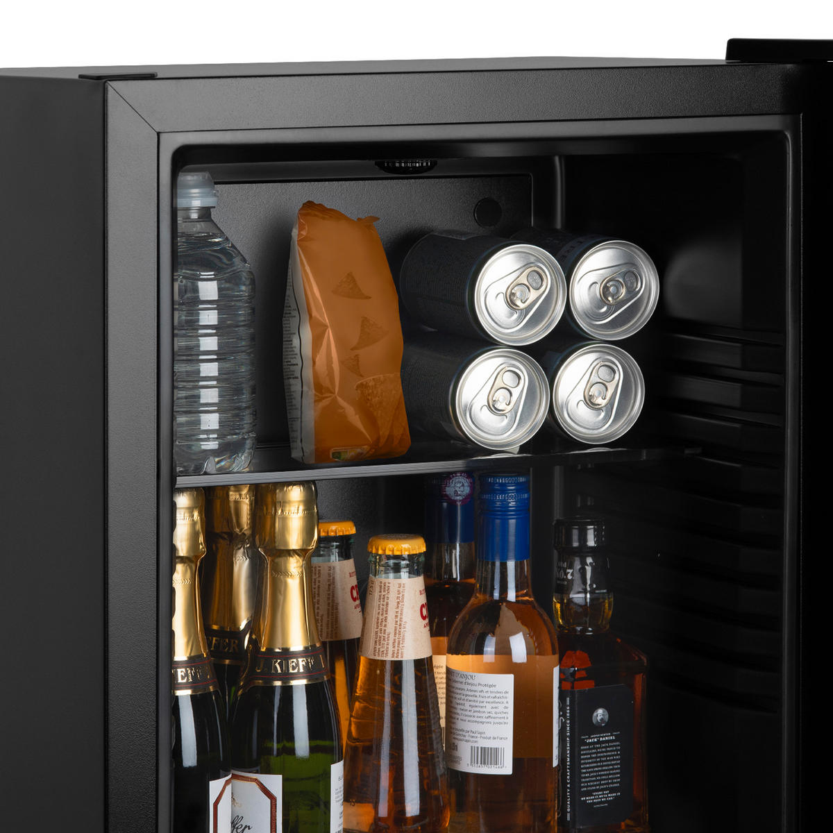 MINIBAR MFX230 Schwarz, 23L - Schwarz, Metall (38/47.7/37.8cm) - HKoenig