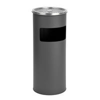 STANDASCHENBECHER 30L - Grau, Metall (25cm) - SVITA