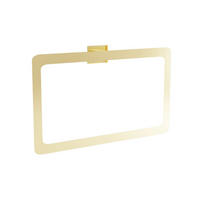 HANDTUCHHALTER Rea Ring 210 Oste Gold - Goldfarben, Metall (6/13.5/22.5cm) - REA