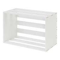 BEISTELLTISCH Rønde - Weiß, Holzwerkstoff (33/64/43cm) - [en.casa]