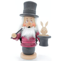 RAUCHFIGUR Wichtel Zauberer 15cm - Multicolor, Holz (9/15/0.1cm)