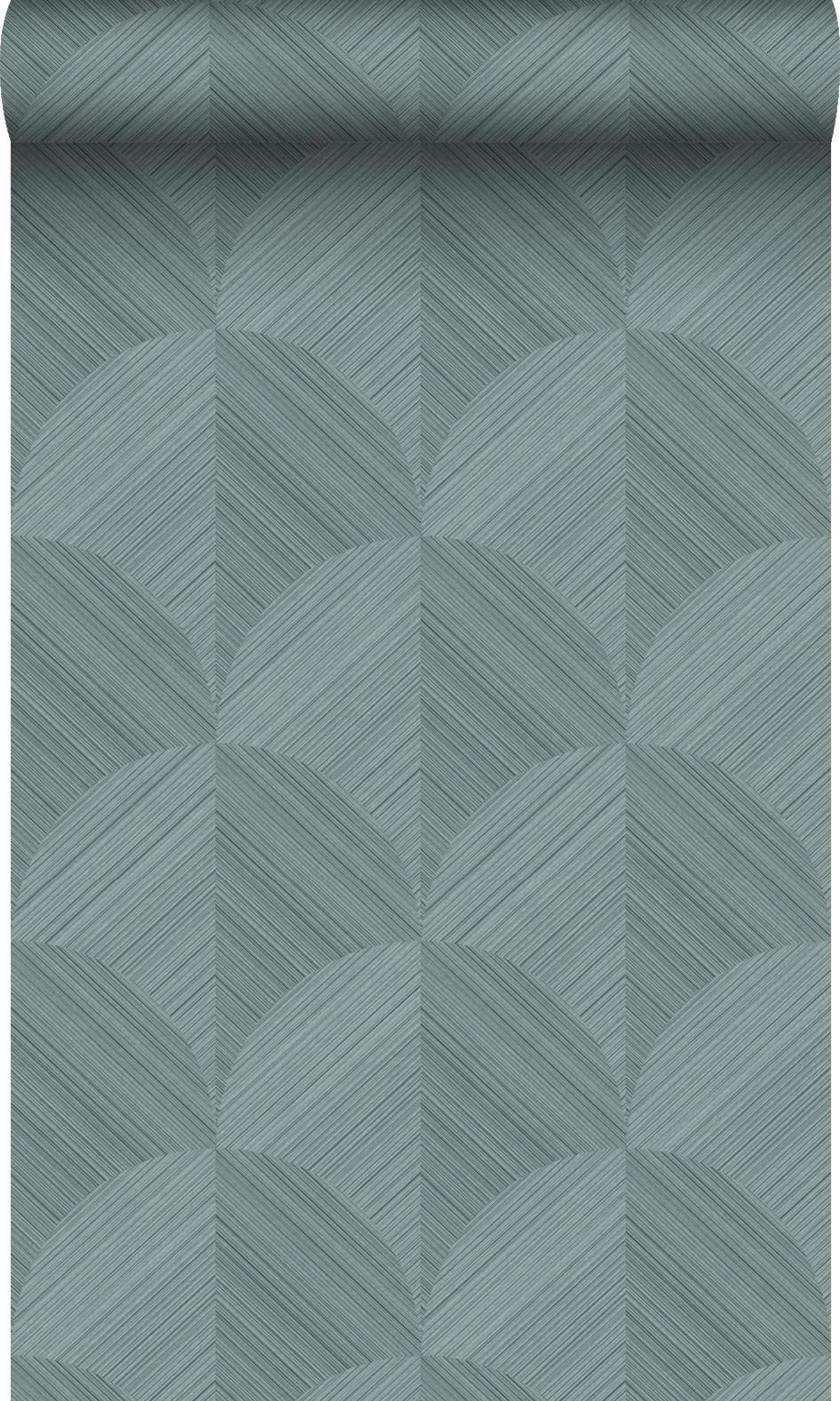 TAPETE 3D Muster 53 cm x 10.05 m - Blau, Papier (53/1000cm) - Origin Wallcoverings