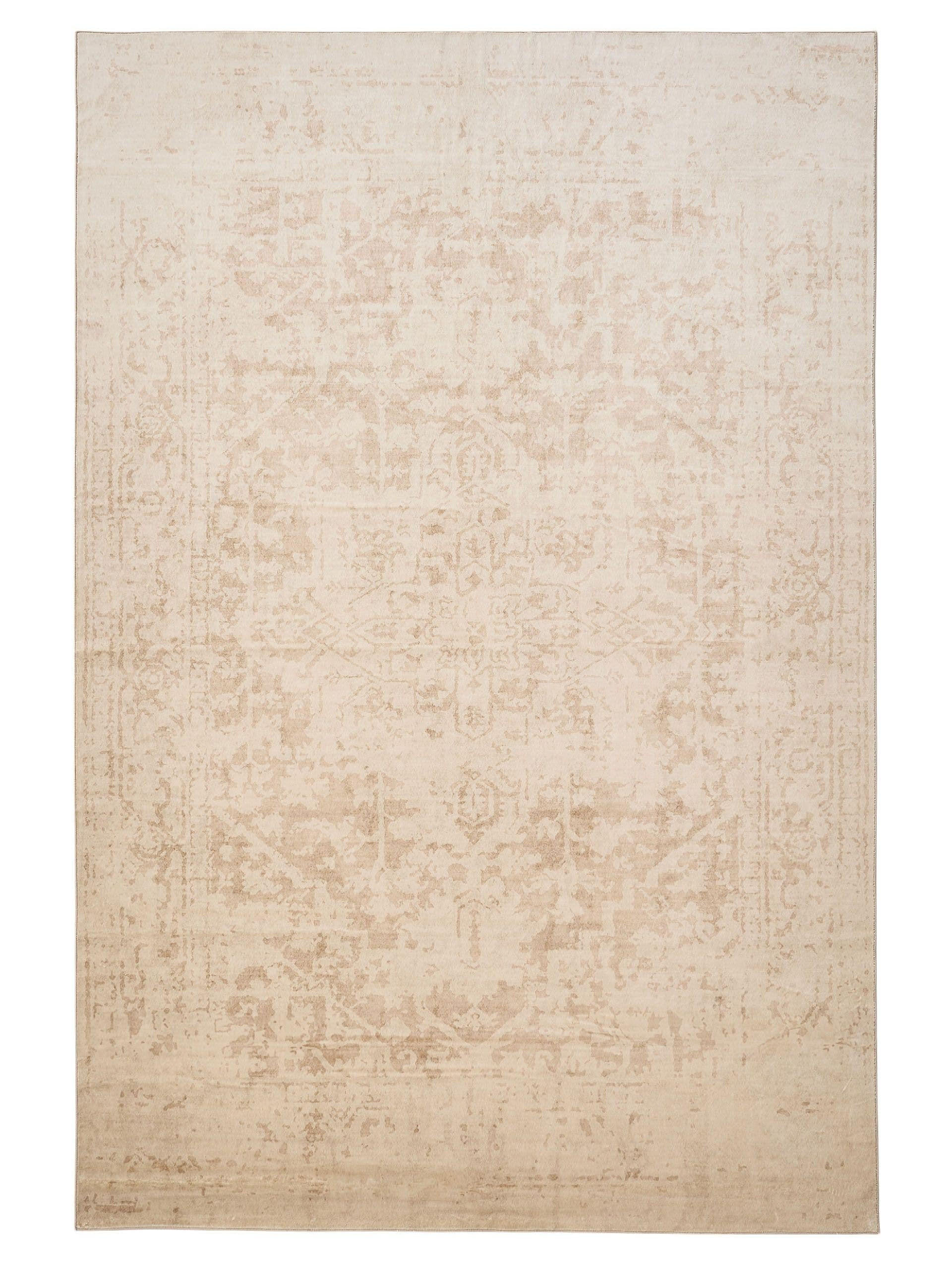 VINTAGE-TEPPICH Miray waschbar 160/230 cm - Beige, Kunststoff (160/230cm) - benuta Nest
