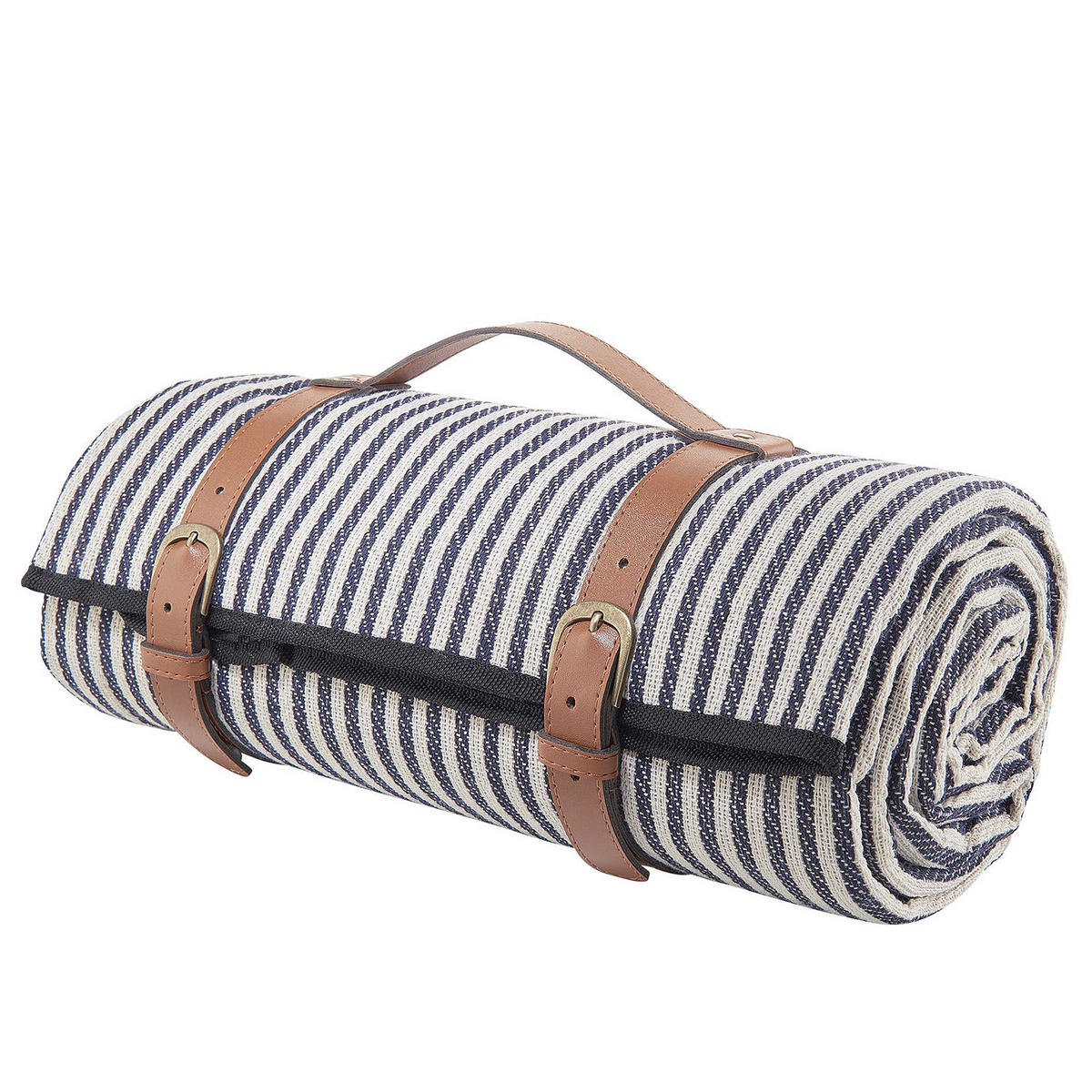 PICKNICKDECKE Wanderlust - Blau, Textil (200/150cm) - Butlers