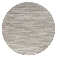 OUTDOORTEPPICH Boho Hellcreme Beige Ø 120 cm - Creme, Kunststoff (120/120cm) - TT Home
