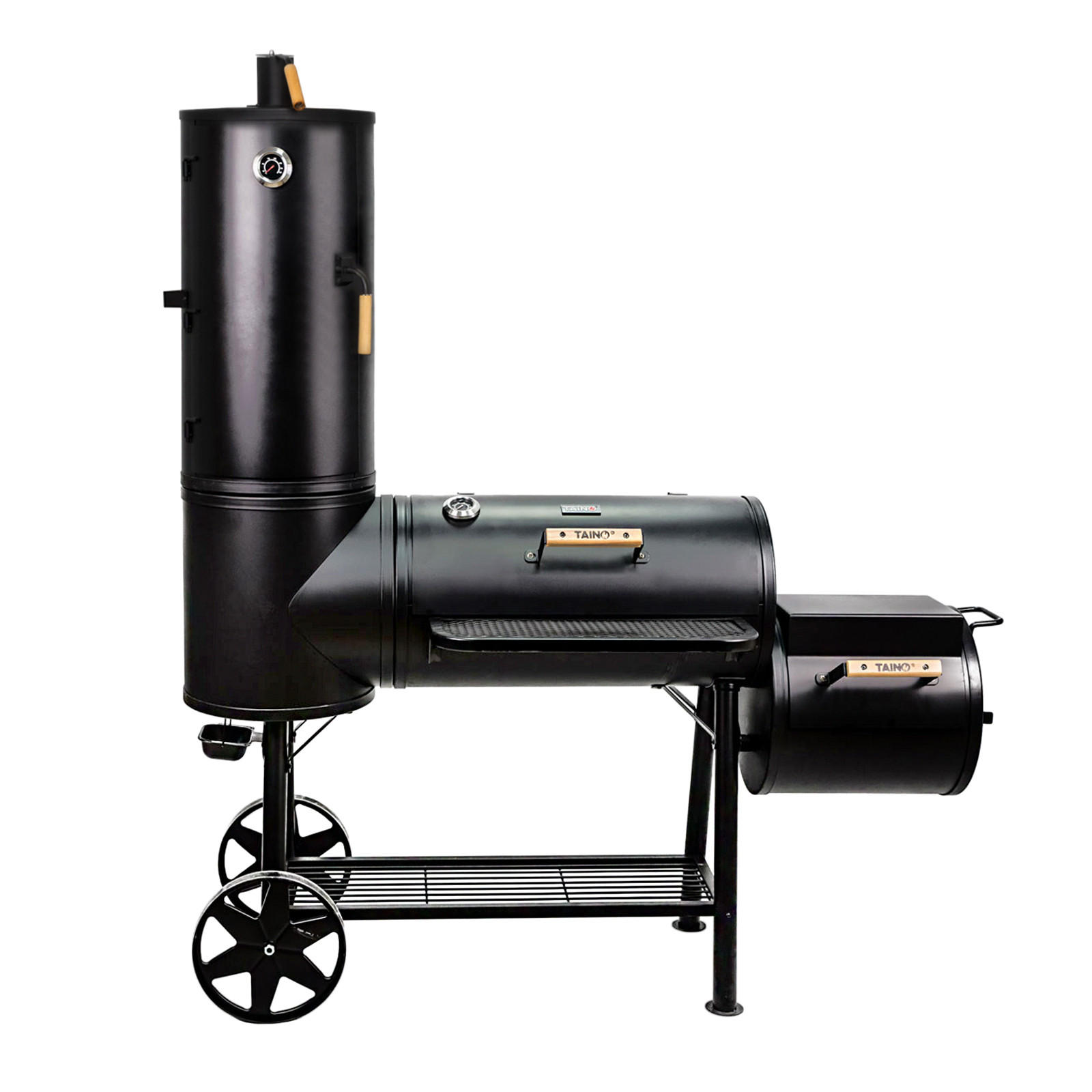 SMOKER CHIEF - Schwarz, Metall (188/175/65cm) - TAINO