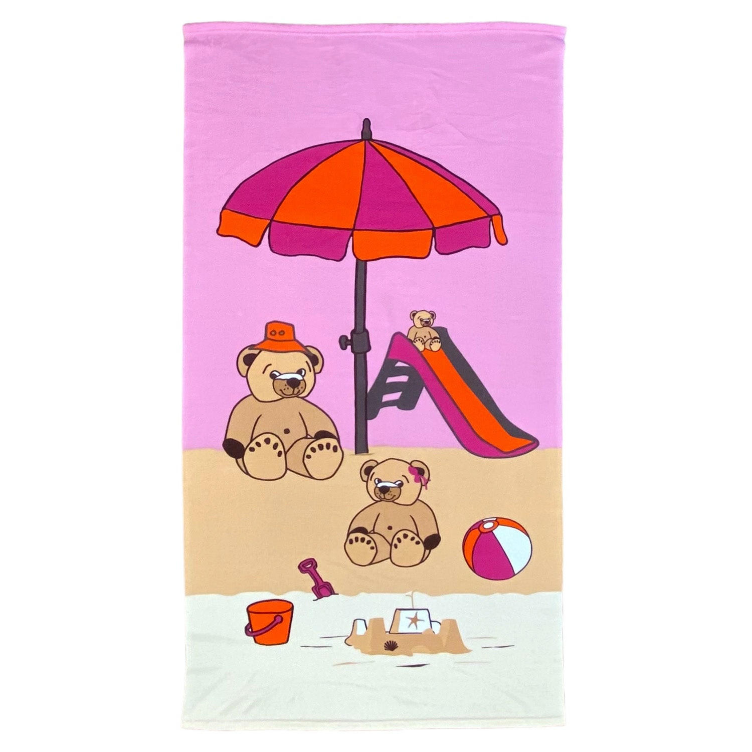 MIKROFASER STRANDTUCHTeddy 70x140 250 g/m² rosa - Pink, Textil (70/140cm) - LE COMPTOIR DE LA PLAGE