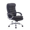 BÜROSTUHL BIG Vancom, Stoff Dunkelgrau - Dunkelgrau, Textil/Metall (77/122/77cm) - TPFLiving