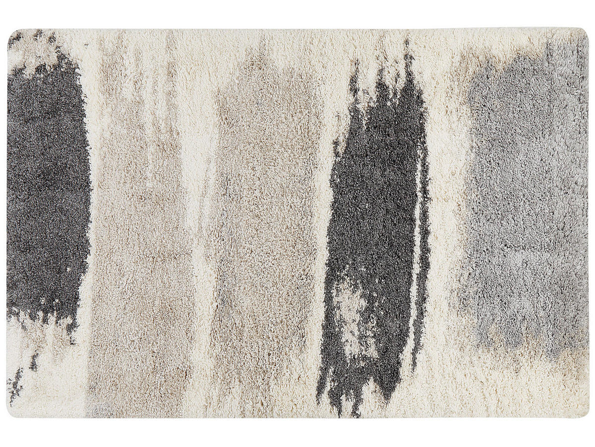 SHAGGY-TEPPICH Martuni 300/200 cm - Schwarz, Kunststoff (200/300cm) - Beliani