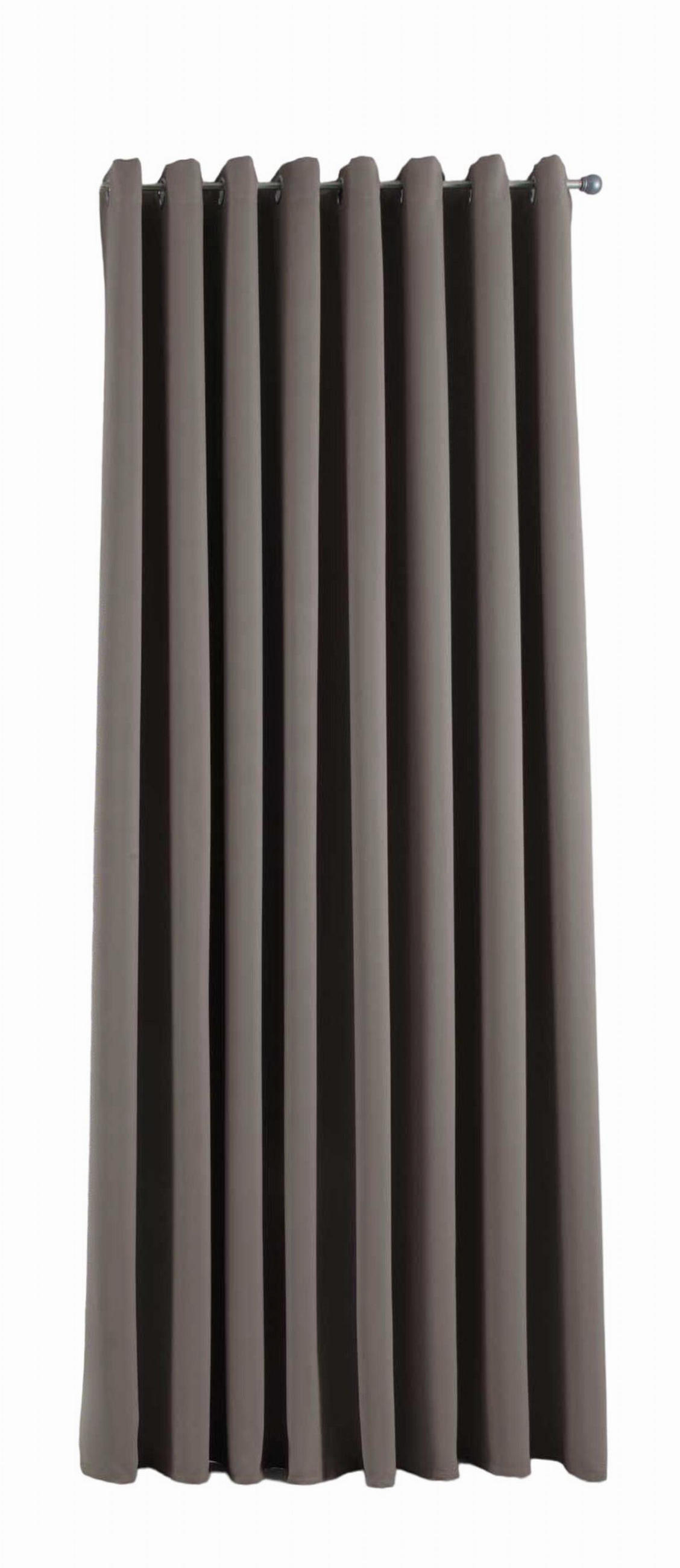 VORHANG »NEW YORK« HxB 245x295 cm Taupe - Taupe, Textil (295/245cm) - Gardinenbox