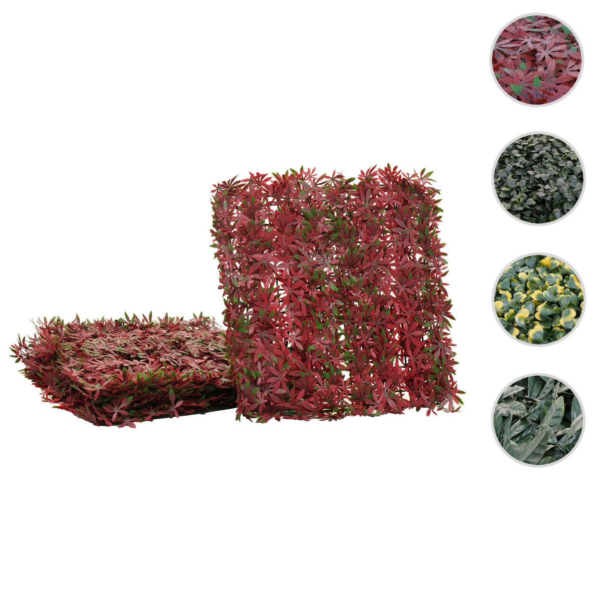 OBKLADOVÁ DLAŽBA Červená - červená, plast (50/5cm) - MCW