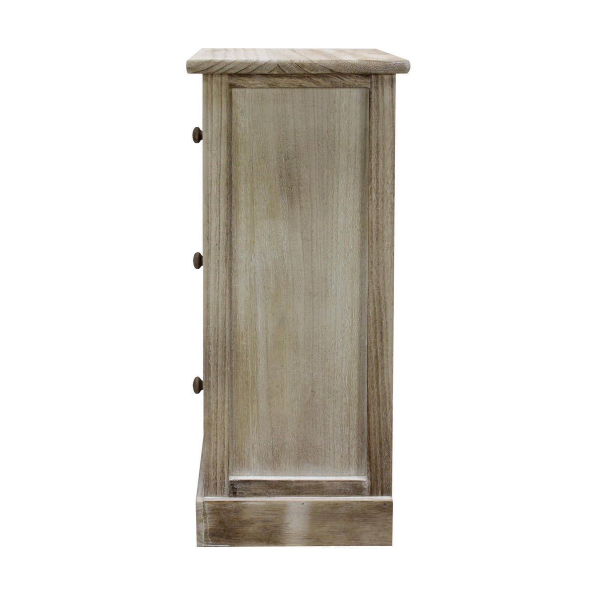 NACHTTISCH Hellbraun 25/29/63 cm - Hellbraun, Holz (25/63/29cm) - Mobili Rebecca