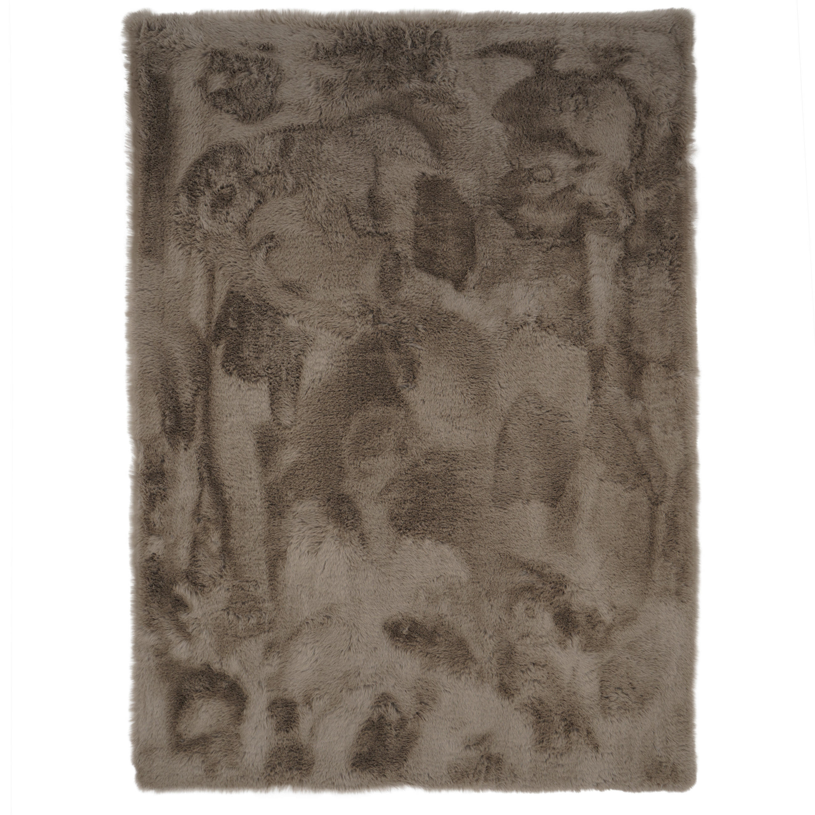 FELLTEPPICH HEAVEN SUPER SOFT 160/230 TAUPE - Taupe, Textil (160/230cm) - Consilio Concept