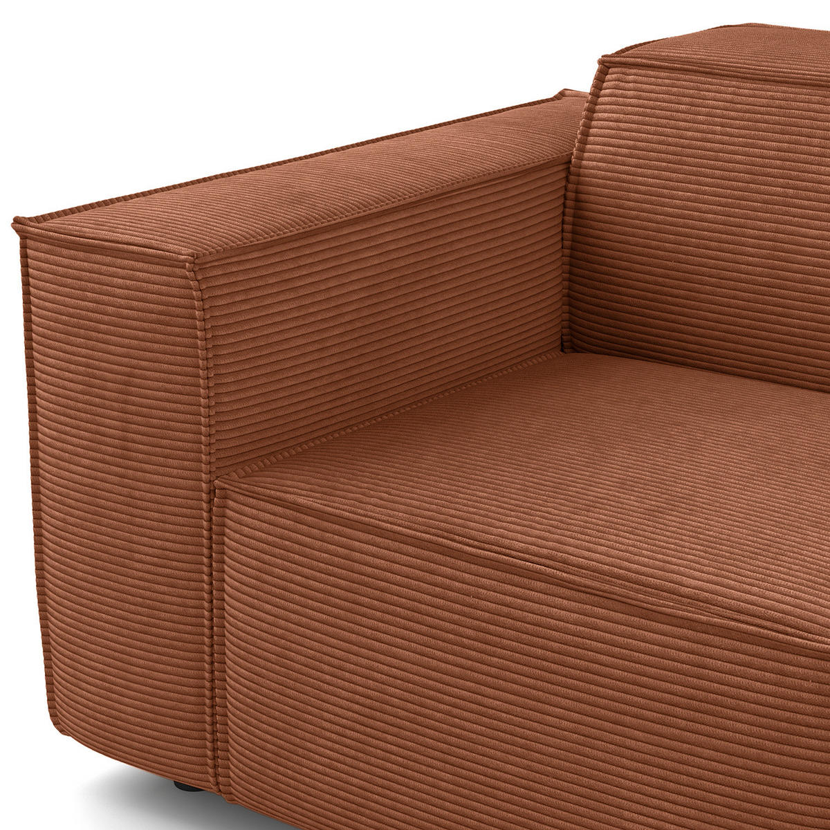 SESSEL - Schwarz/Braun, Kunststoff/Textil (120/70/96cm) - home24