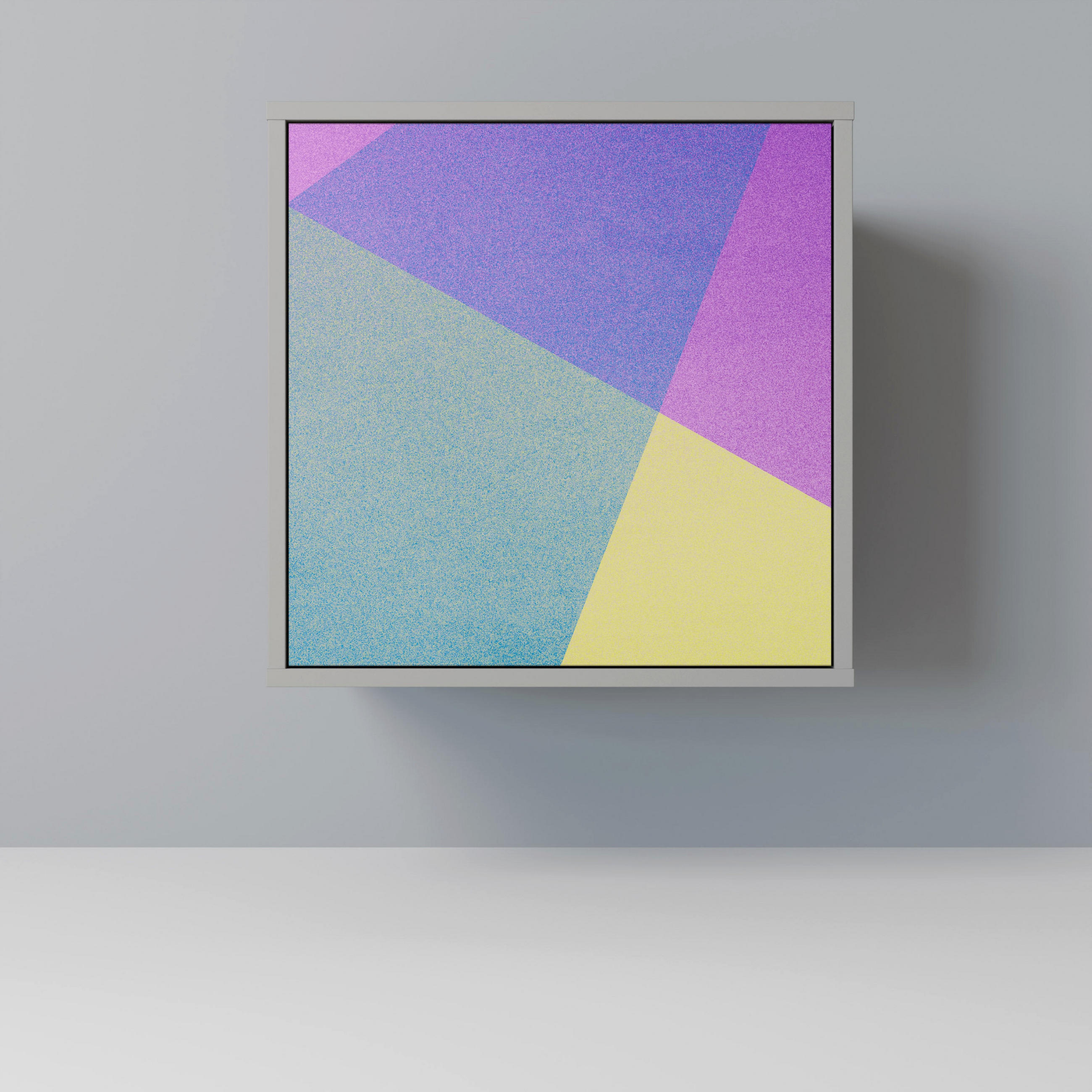 SpaceRebels Sideboard Grau 57.5x57.5x42 cm