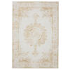 VINTAGE-TEPPICH George waschbar 140x200 cm - Gelb/Creme, Kunststoff (140/200cm) - benuta