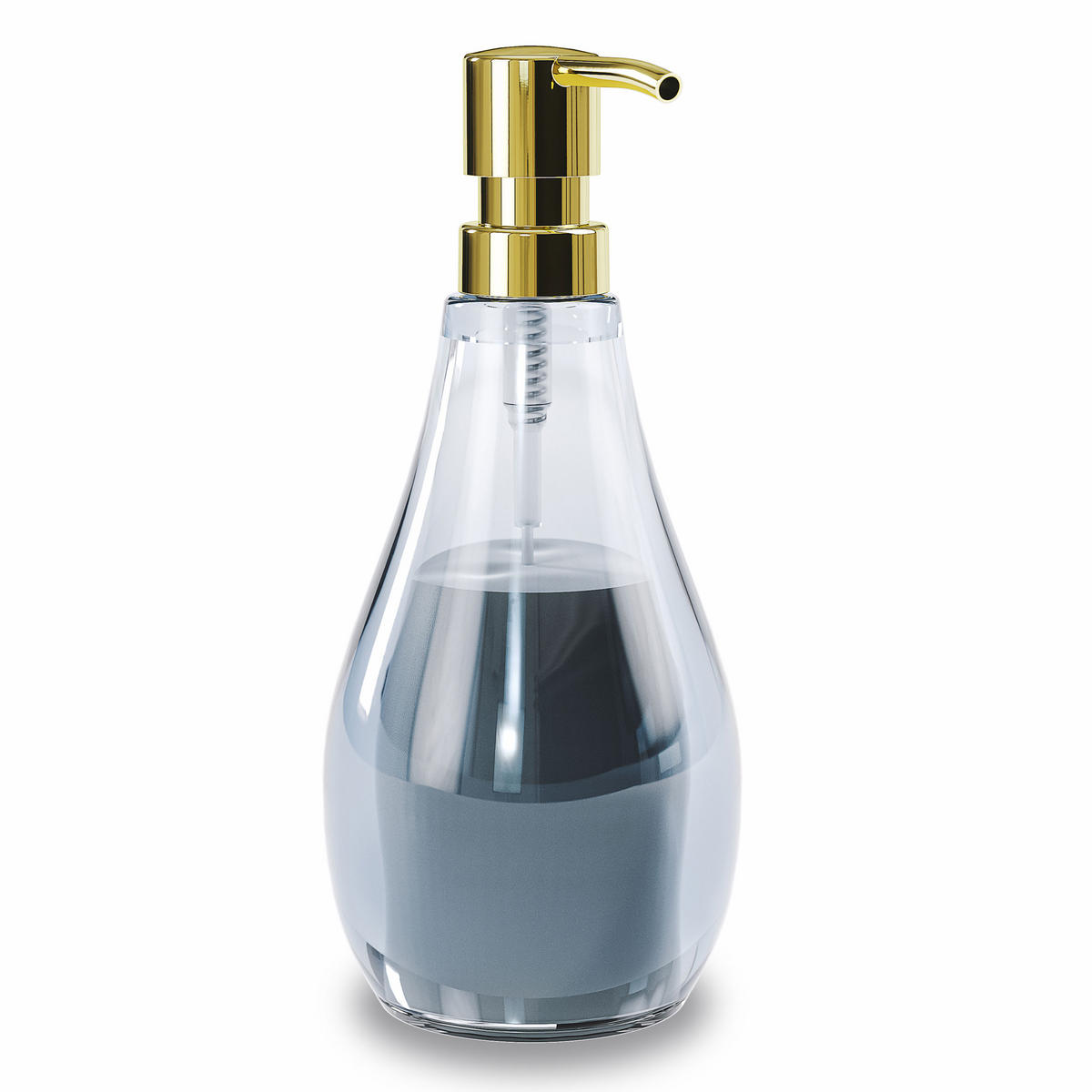 SEIFENSPENDER Droplet, Denim Blau - Blau, Kunststoff (8.26/20.32/8.26cm) - Umbra