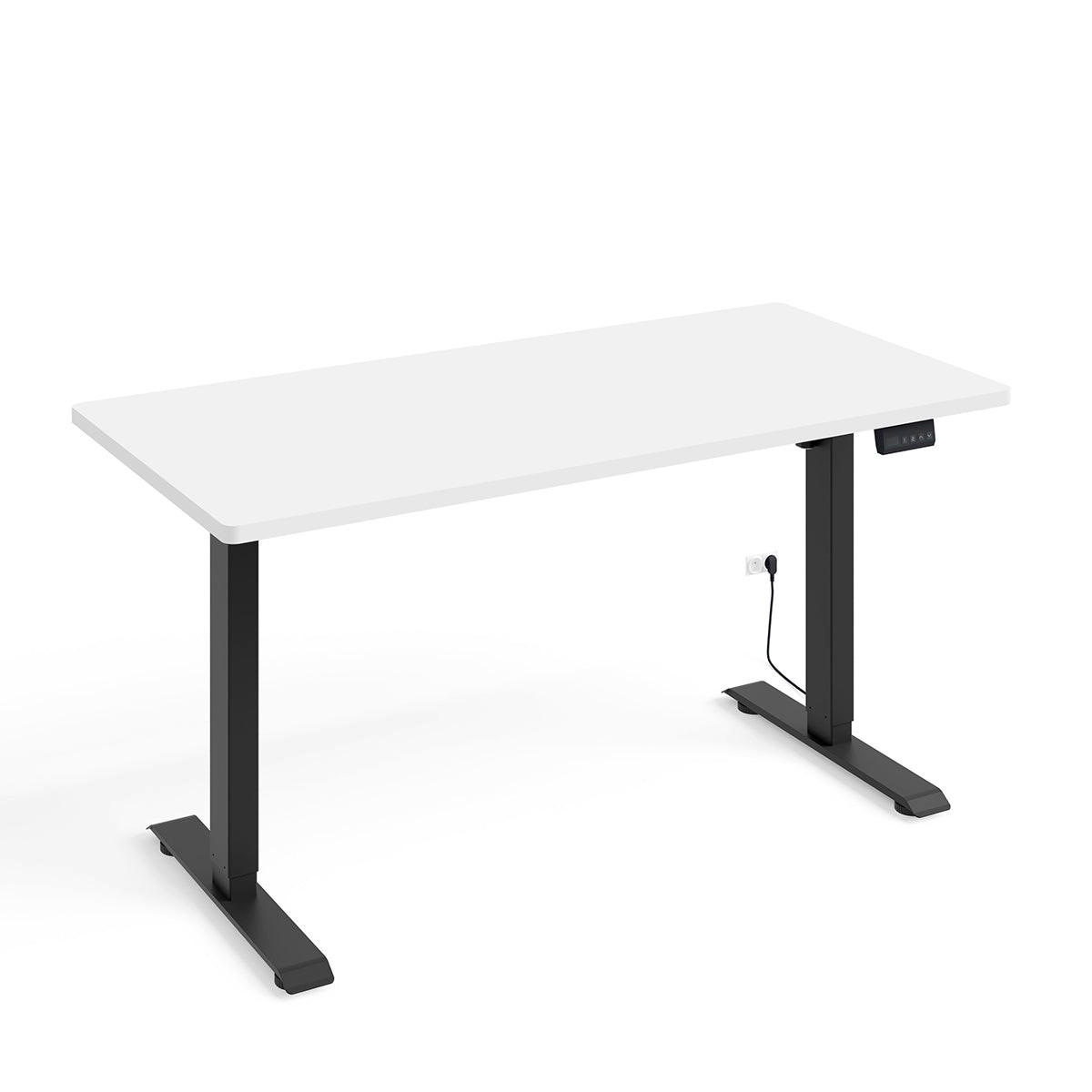 PISALNA MIZA Ergo Mat belo in črno - črna/bela, leseni material (70/140/73cm) - Petits-meubles