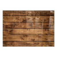 GLASPLATTE für Kamin 100x70 cm - Braun, Glas (100/70/0.4cm) - TULUP