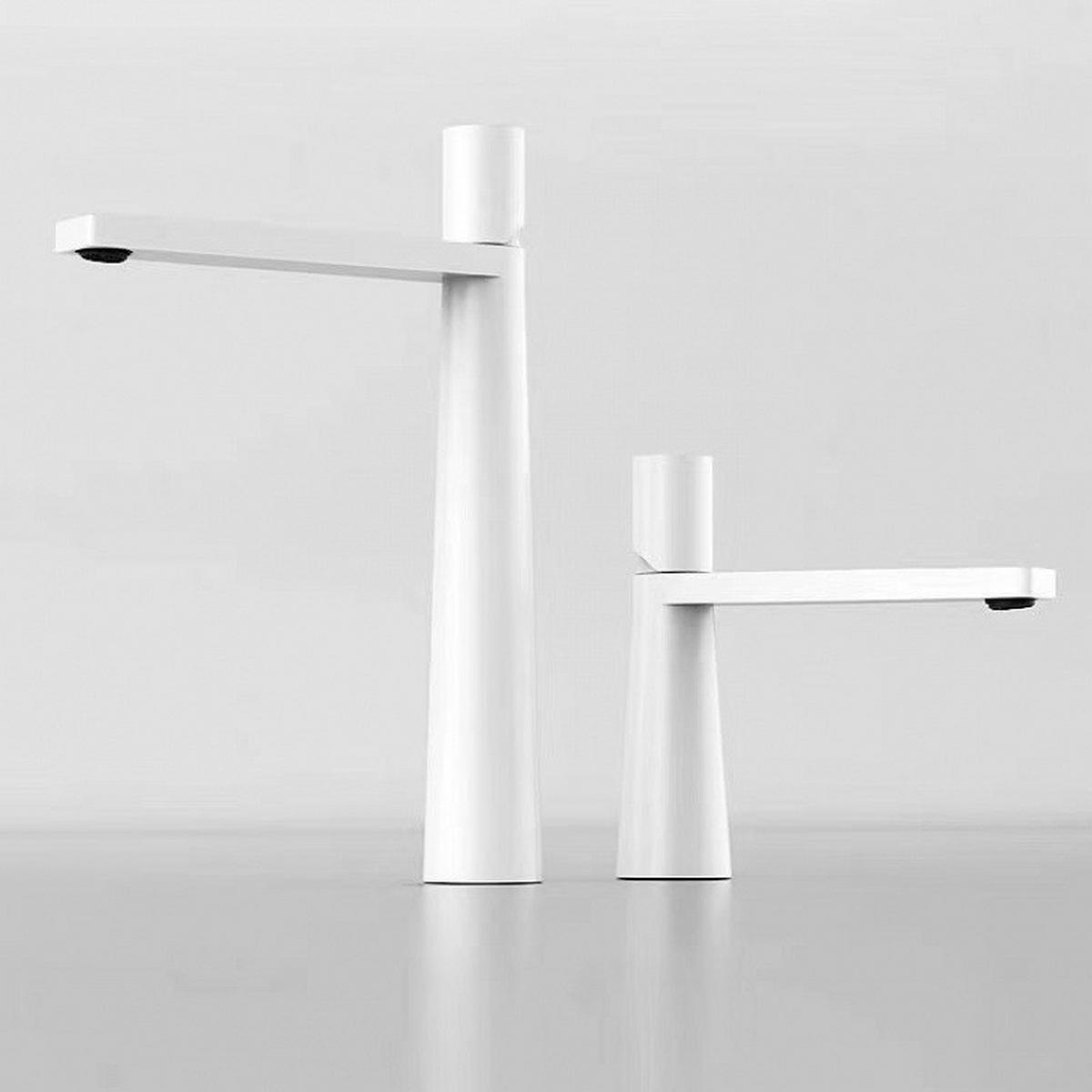 BADEZIMMERARMATUR, 32,5 x 18,2 cm, weiß - Weiß, Metall (36/6.6/21.5cm) - Vallsero
