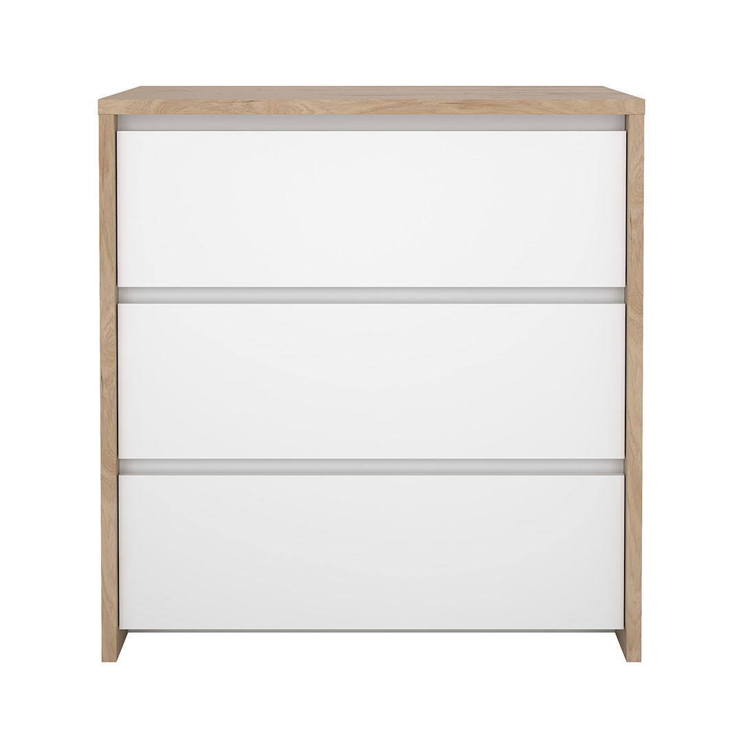 KOMMODE, Next, Weiß, Holzwerkstoff, 80 x 48 x 84 cm - Weiß, Holzwerkstoff (80/84/48cm) - ebuy24