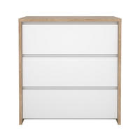 KOMMODE, Next, Weiß, Holzwerkstoff, 80 x 48 x 84 cm - Weiß, Holzwerkstoff (80/84/48cm) - ebuy24