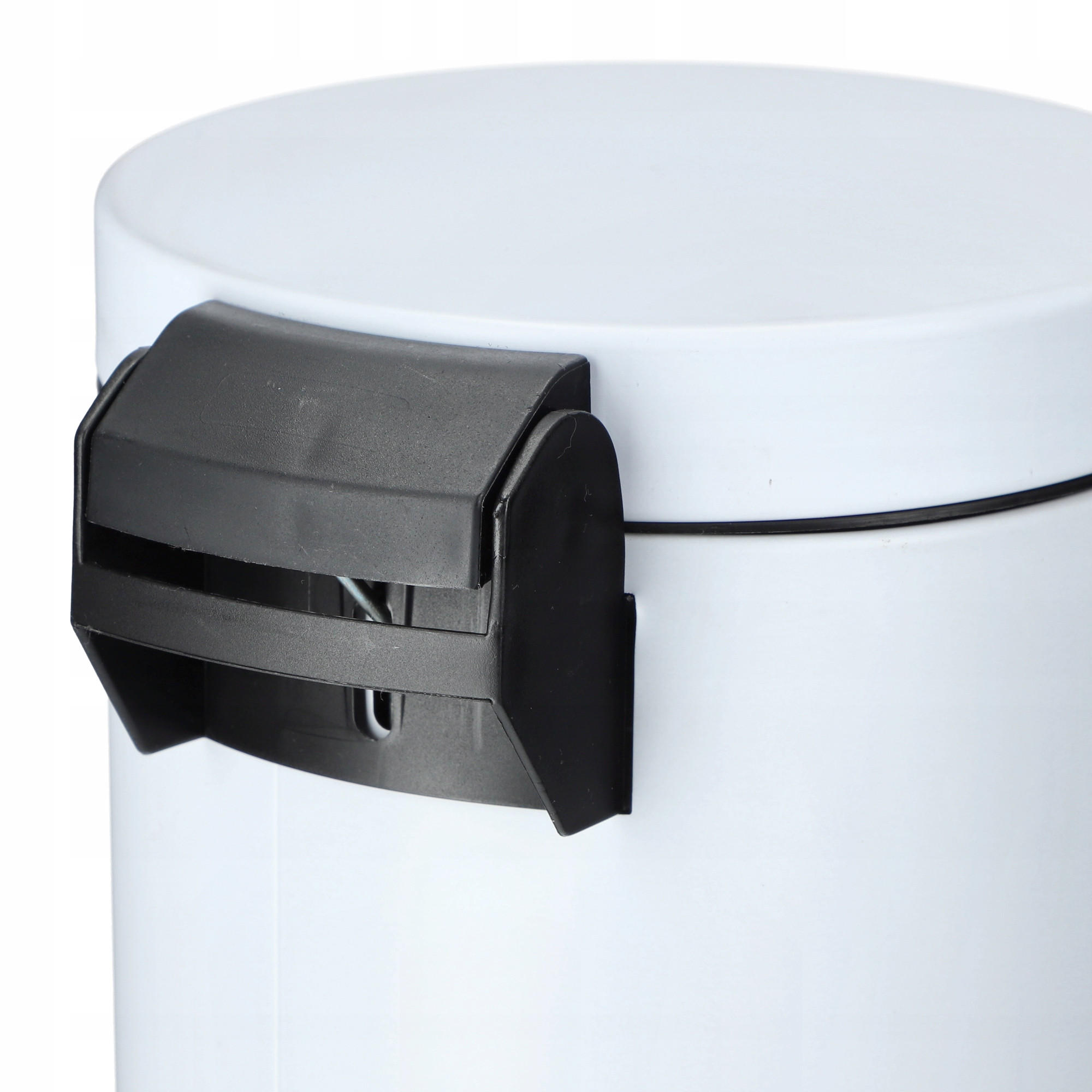 MÜLLEIMER 5L Weiß - Weiß, Metall (18.7/18.7cm) - KADAX
