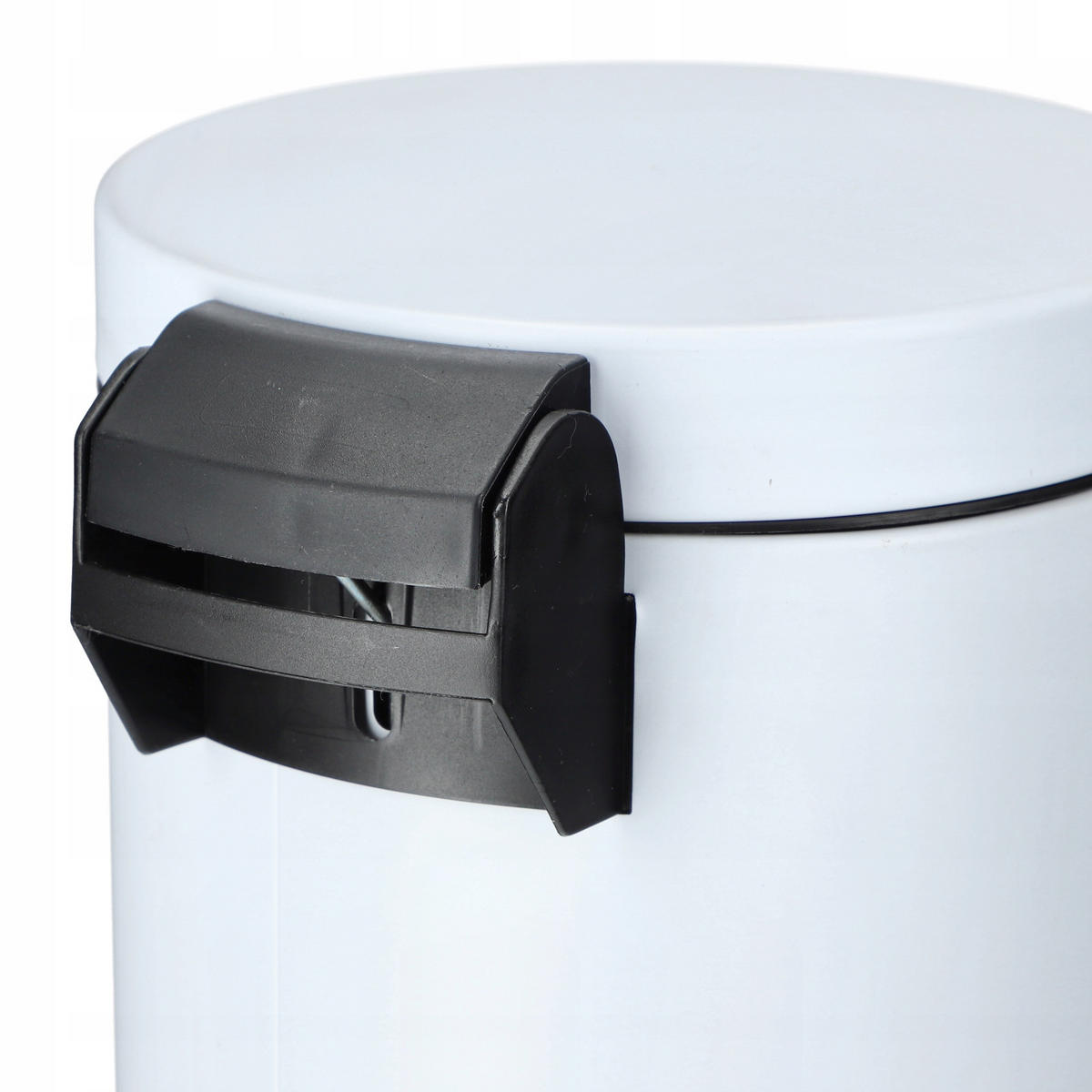MÜLLEIMER 5L Weiß - Weiß, Metall (18.7/18.7cm) - KADAX