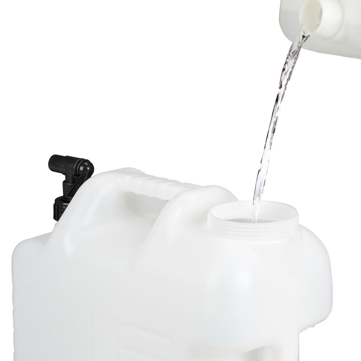 NÁDRŽ na vodu - biela, plast (19/36/29cm) - Relaxdays