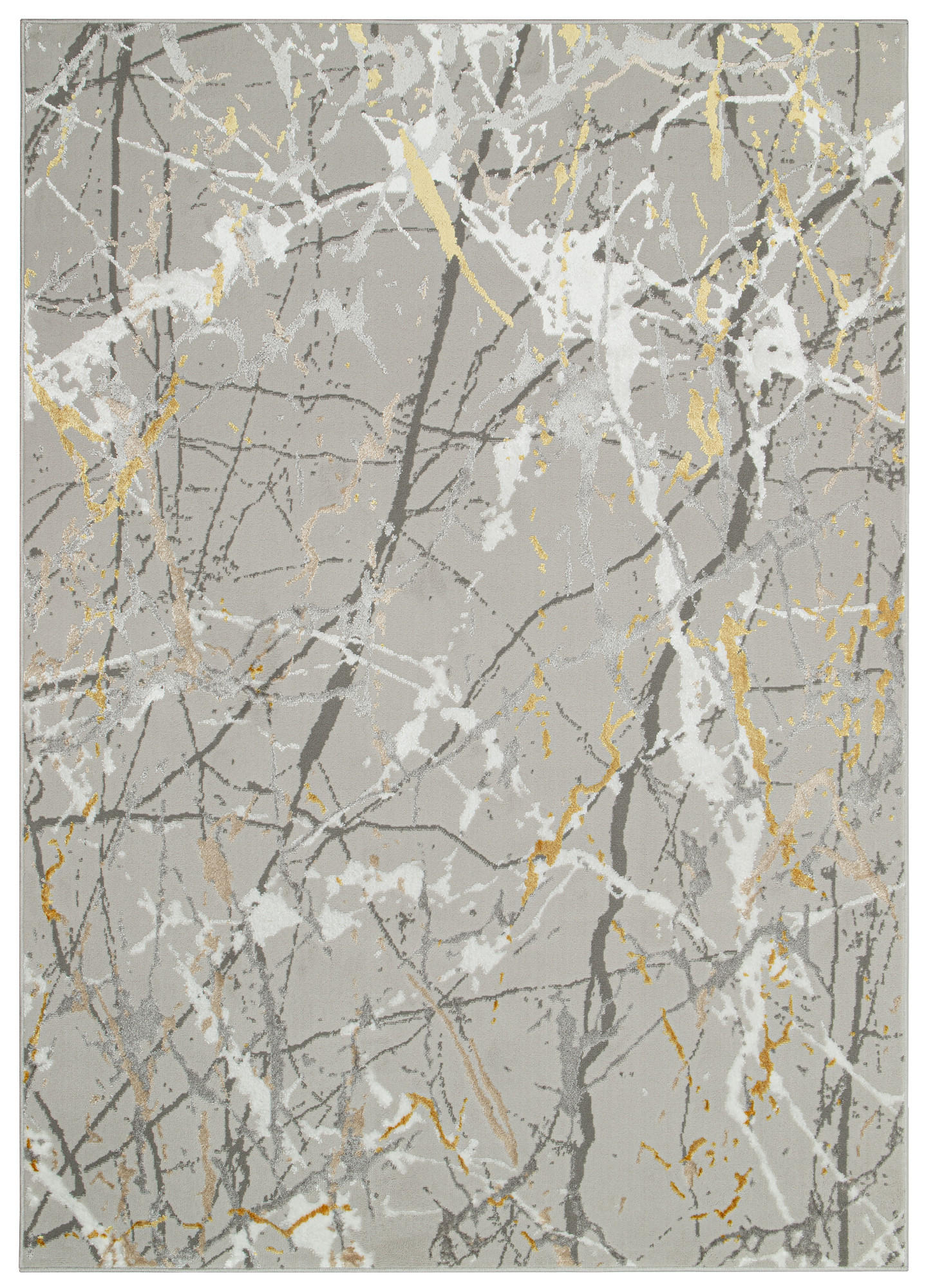 TEPPICH CRYSTAL Hellgrau 160/220 cm - Hellgrau, Textil (160/220cm) - Tapiso