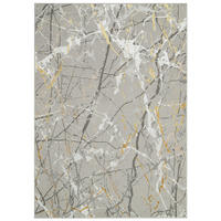 TEPPICH CRYSTAL Hellgrau 200/300 cm - Hellgrau, Textil (200/300cm) - Tapiso