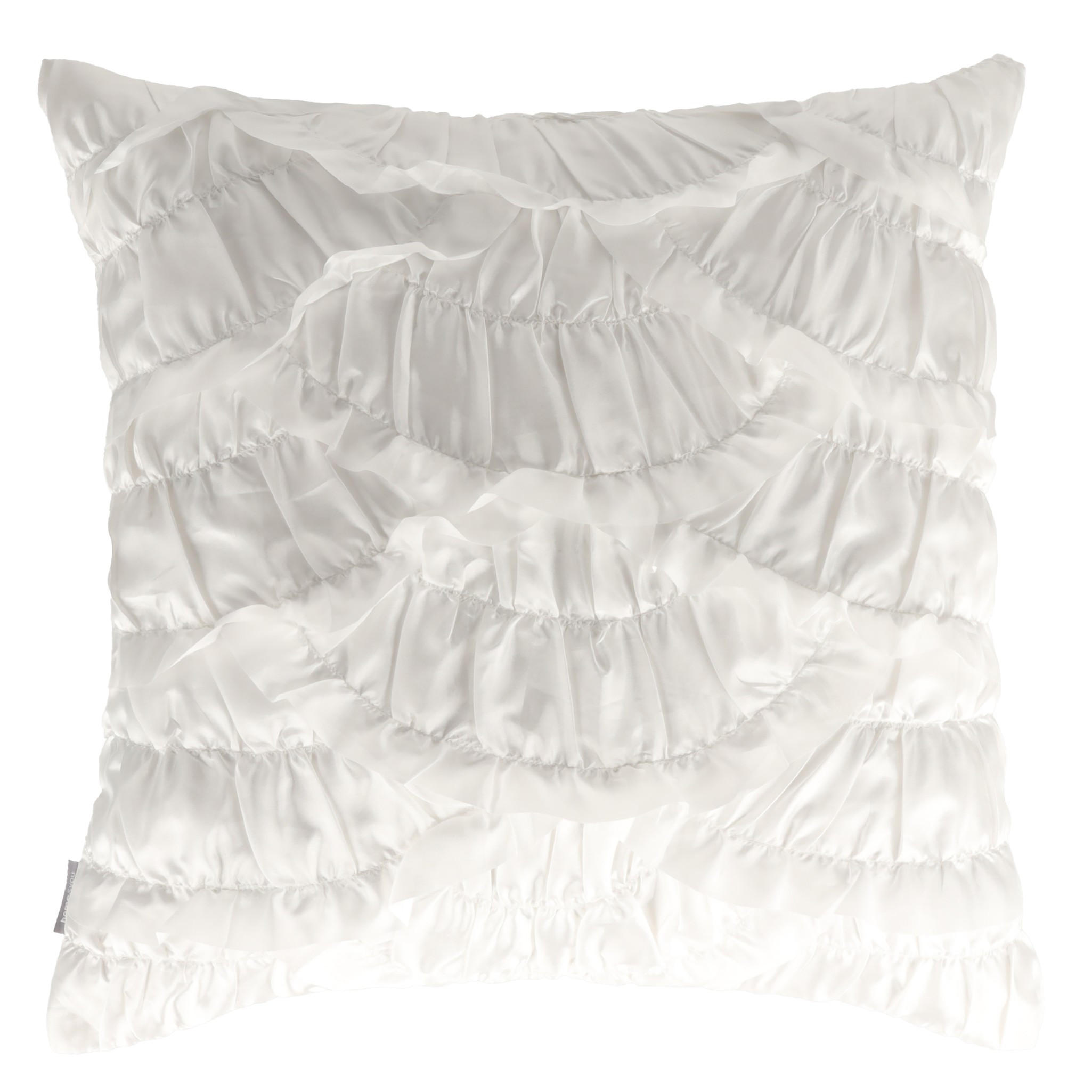 KISSENBEZUG Shellio - Weiß, Textil (45/45cm) - home&you