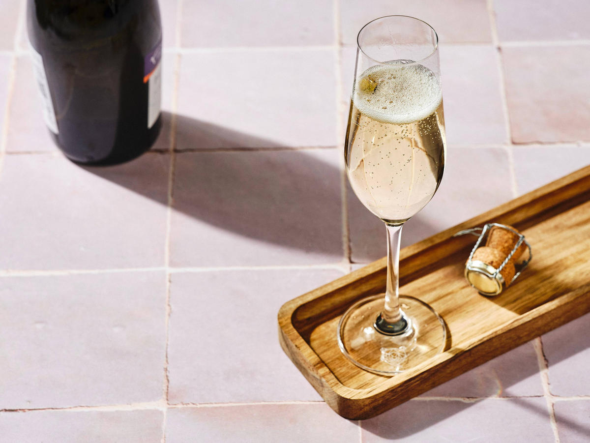 CHAMPAGNERFLÖTE Lagom 240ml - 6er-Set - Transparent - Transparent, Glas (0.22L) - Björn