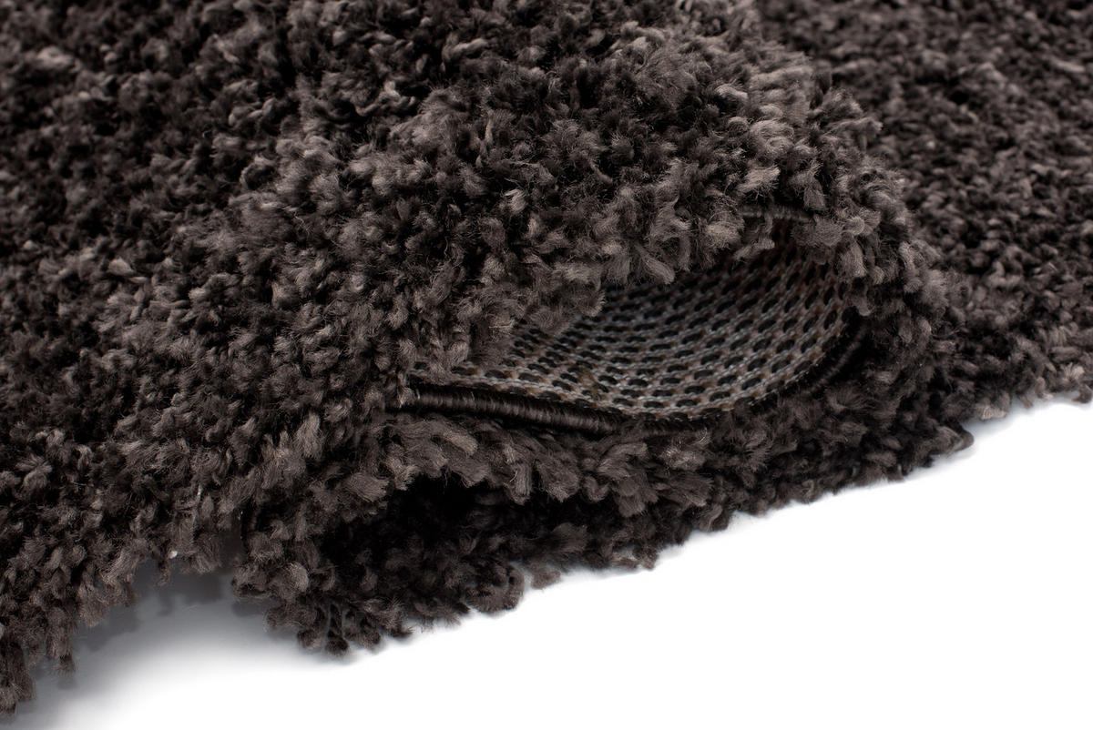 TEPPICH ESSENCE SQUARE Grau 160/160 cm - Mokka, Kunststoff (160/160cm) - Tapiso