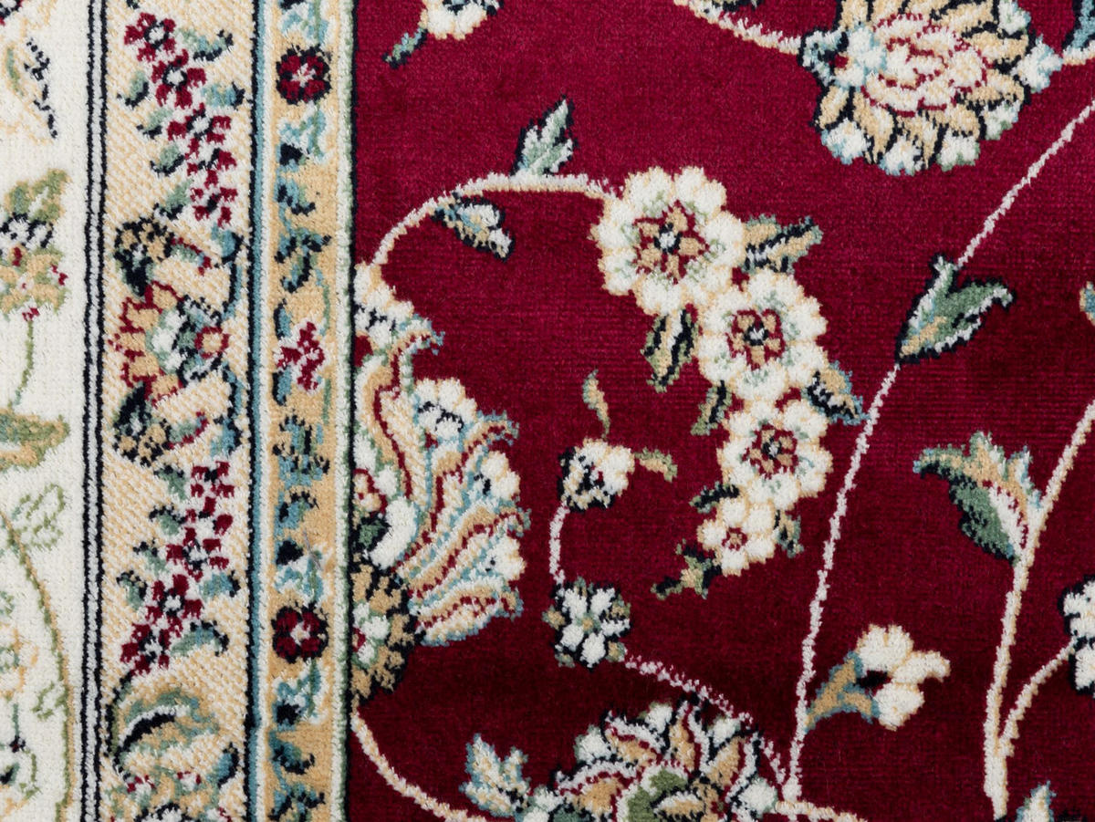 ORIENTTEPPICH 67/210 cm Riad Tabriz - Rot, Textil (67/210cm) - Steffensmeier