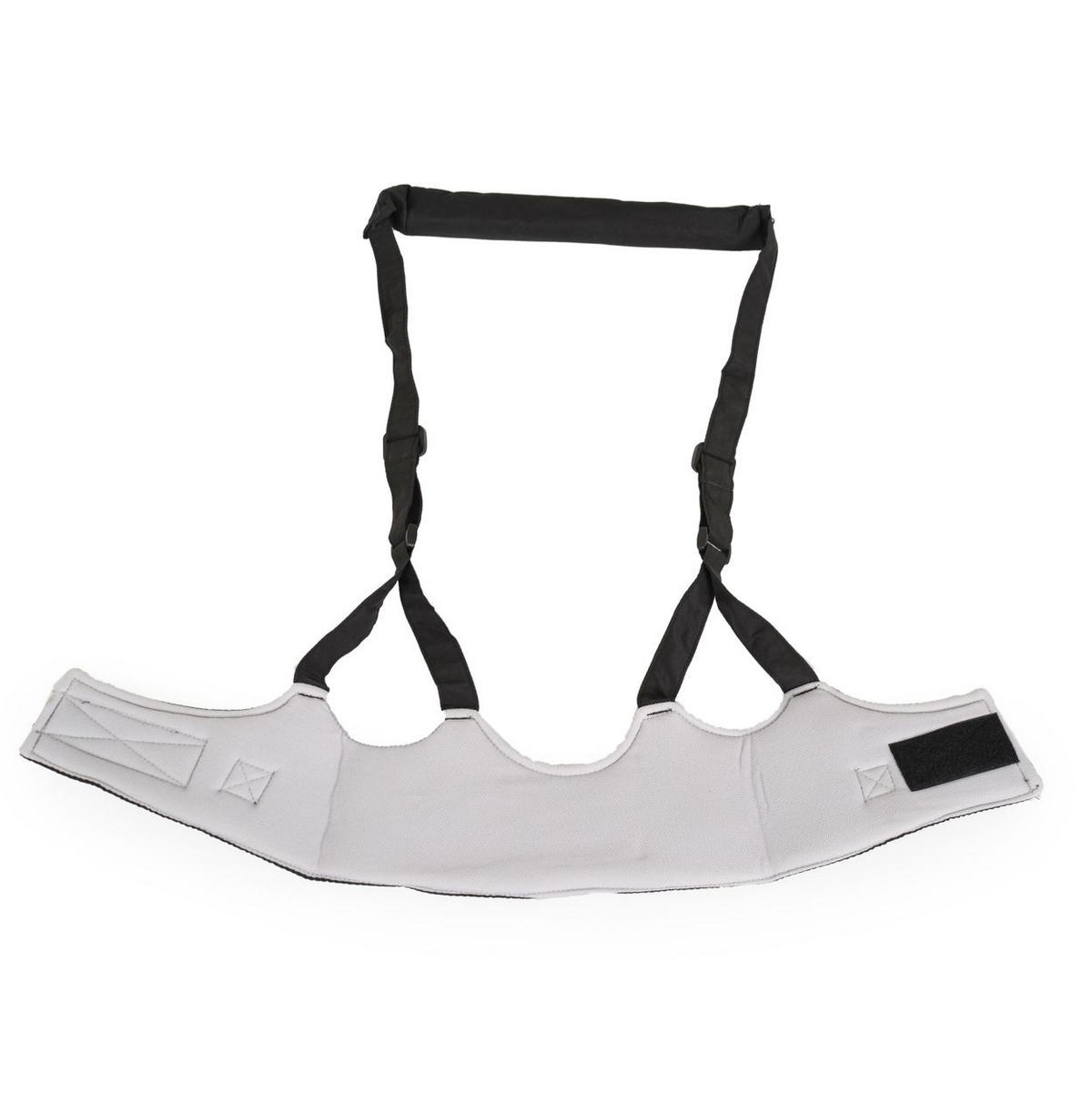 LAUFLERNHILFE Walky BW001 schwarz Laufleine, Laufhilfe, Sicherheitsgurt verstellbar - Schwarz, Textil (20/3/30cm) - Moni