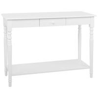 KONSOLENTISCH weiß Tobago - Weiß, Holzwerkstoff (40/102/77cm) - Beliani