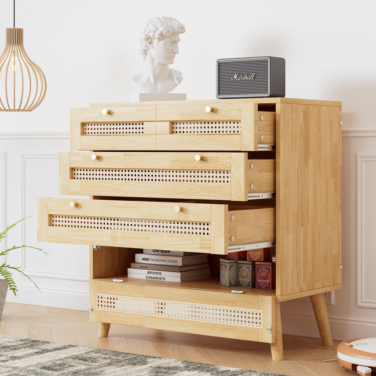 KOMMODE Braun 80/40/83 cm - Braun, Holzwerkstoff (40/83/80cm) - Urban Meuble